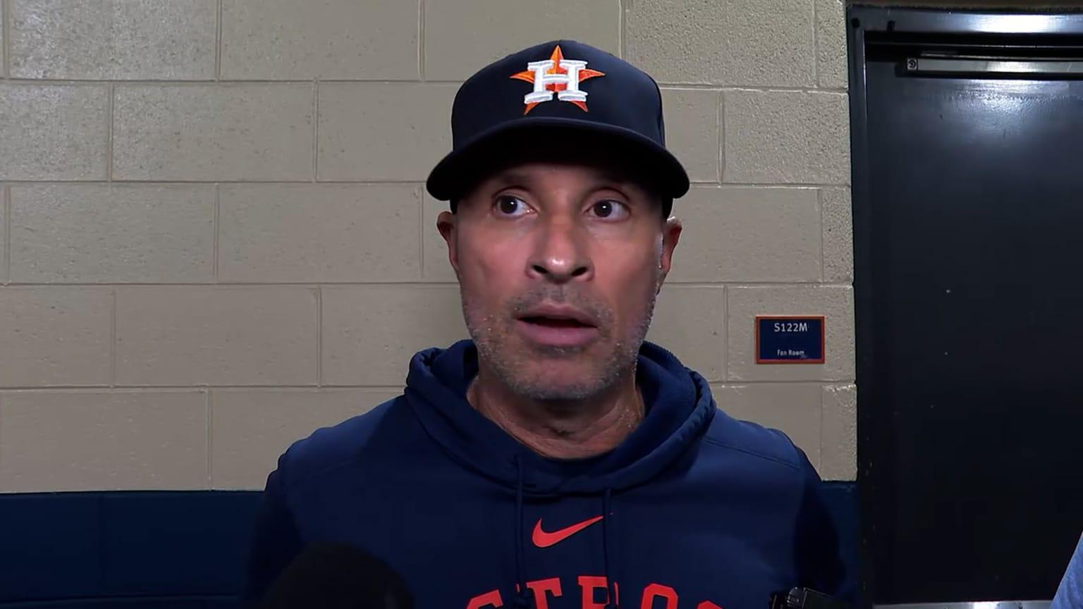 Joe Espada today on Framber and the team