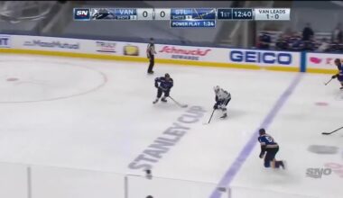 On this day in 2020, Bo Horvat led the Vancouver Canucks to a 4-3 overtime victory against the Blues in the Edmonton bubble.