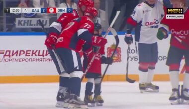 Sergei Ovechkin (Ovi's son) scores twice in the 1st period of the Ovi Cup against Igor Shesterkin