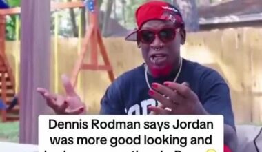 Dennis Rodman on the GOAT debate: “Michael Jordan & LeBron at their prime: Michael Jordan was too sexy; when he had the bald head. LeBron’s like goddamn fucking dump truck.”