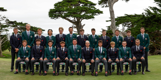Walker Cup practice at Cypress Point