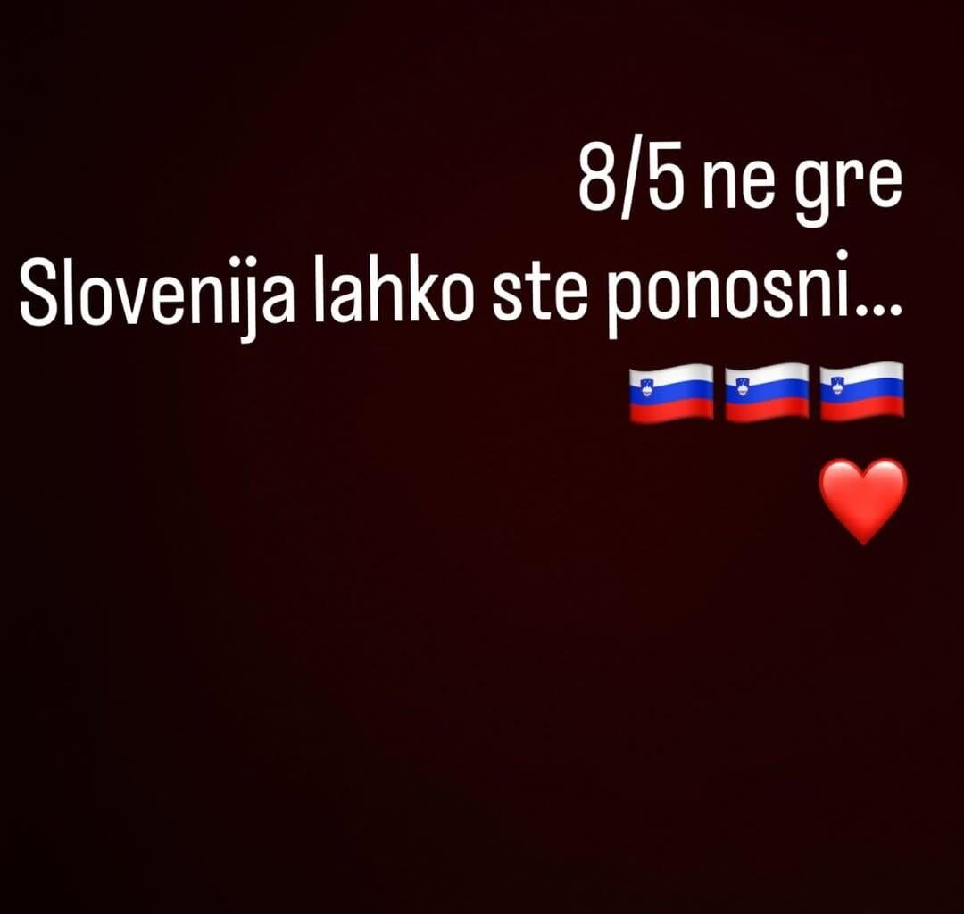 Omić's instagram story 😂