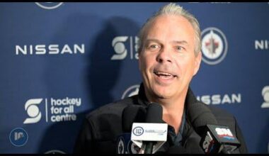 Jets GM Kevin Cheveldayoff media availability on day 1 of training camp