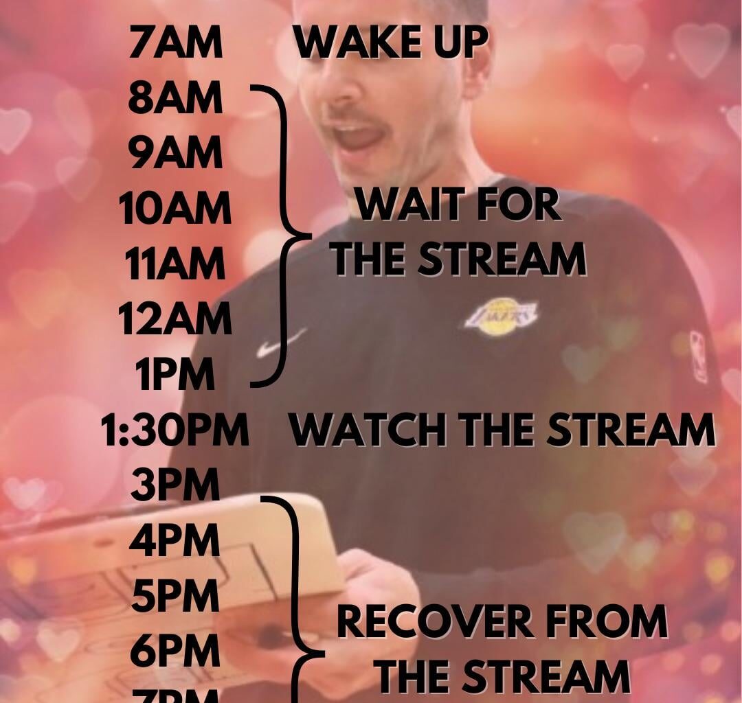 Daddy JJ's fans have their schedules out