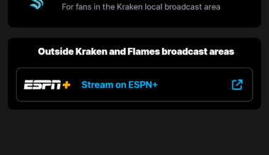 NHL app now more clearly explains where you can watch games