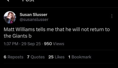 Matt Williams Gone Aswell