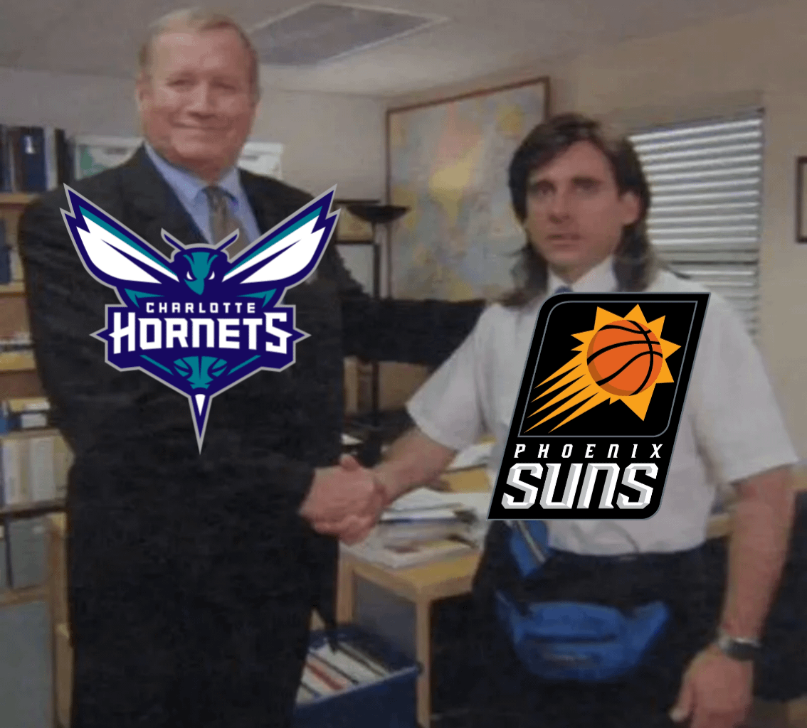 The number of Hornets players this year who are going to/have suit up for Phoenix