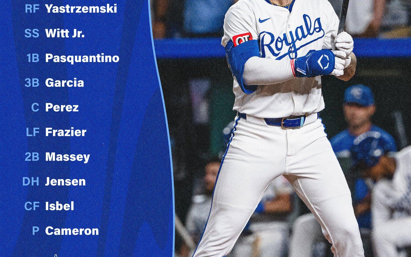 Carter Jensen gets his first career start