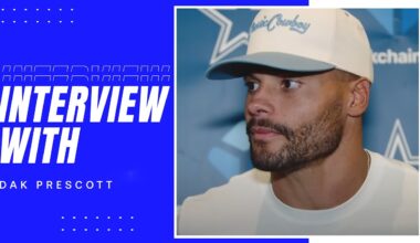 Dak Prescott: Focused on the Game | Dallas Cowboys 2025