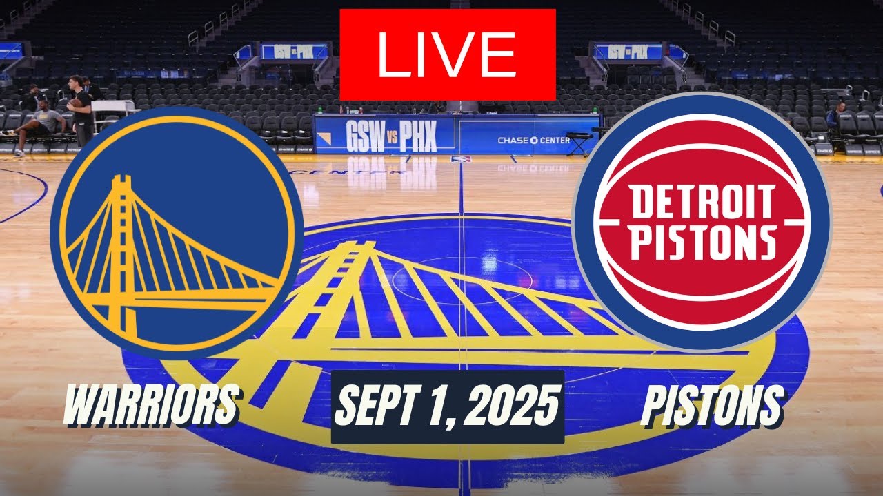 NBA LIVE! Golden State Warriors vs Detroit Pistons | September 1, 2025 | Warriors vs Pistons | 2K