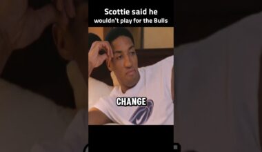 Scottie Pippen Said He Wouldn’t Play for the Bulls