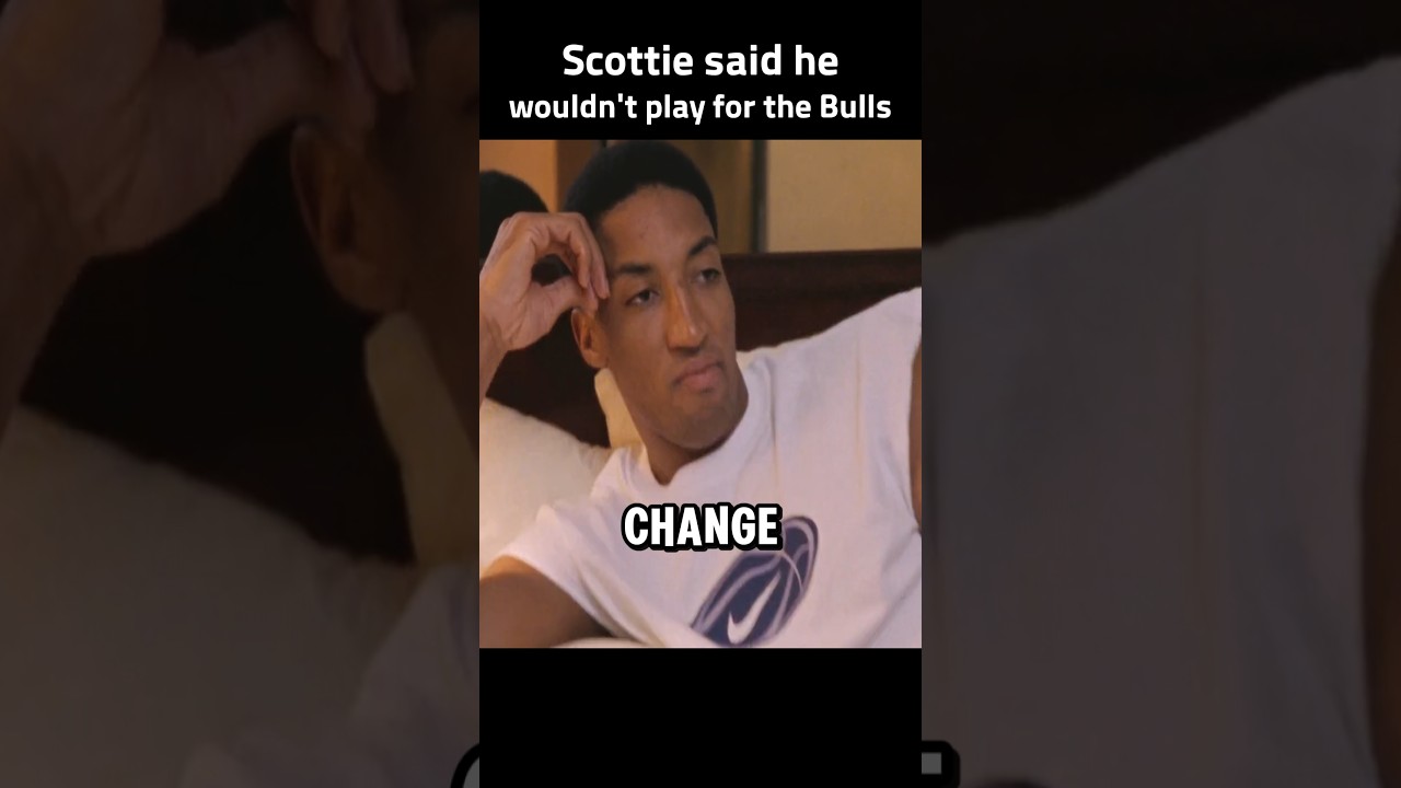Scottie Pippen Said He Wouldn’t Play for the Bulls