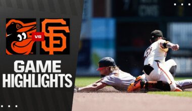 Orioles vs. Giants Game Highlights (8/31/25) | MLB Highlights