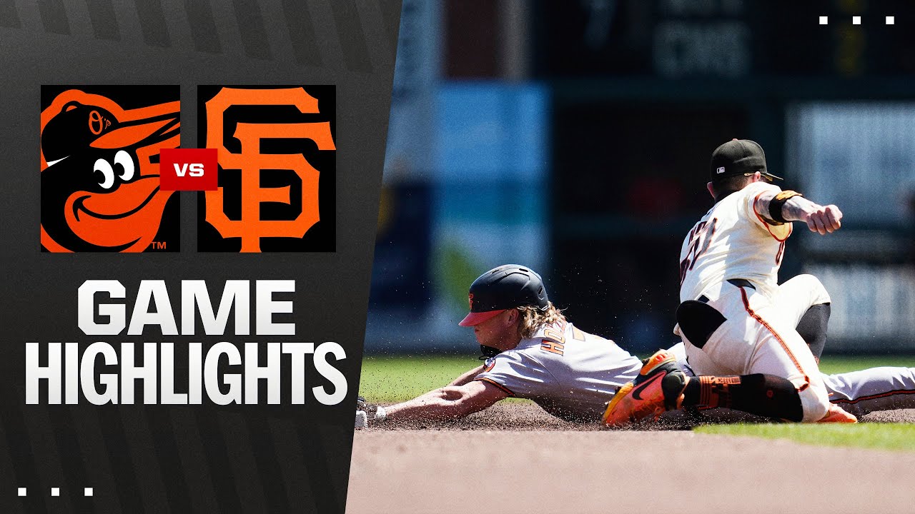 Orioles vs. Giants Game Highlights (8/31/25) | MLB Highlights