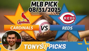 St Louis Cardinals vs. Cincinnati Reds Pick 8/31/25 MLB Pick Prediction