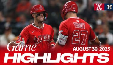 Angels vs. Astros Game Highlights (8/30/25) | MLB Highlights