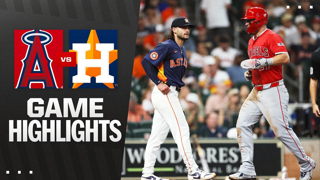 Angels vs. Astros Game Highlights (8/31/25) | MLB Highlights