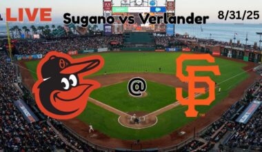 Baltimore Orioles @ San Francisco Giants | LIVE! Play-by-Play & Commentary | 8/31/25 | Game #137