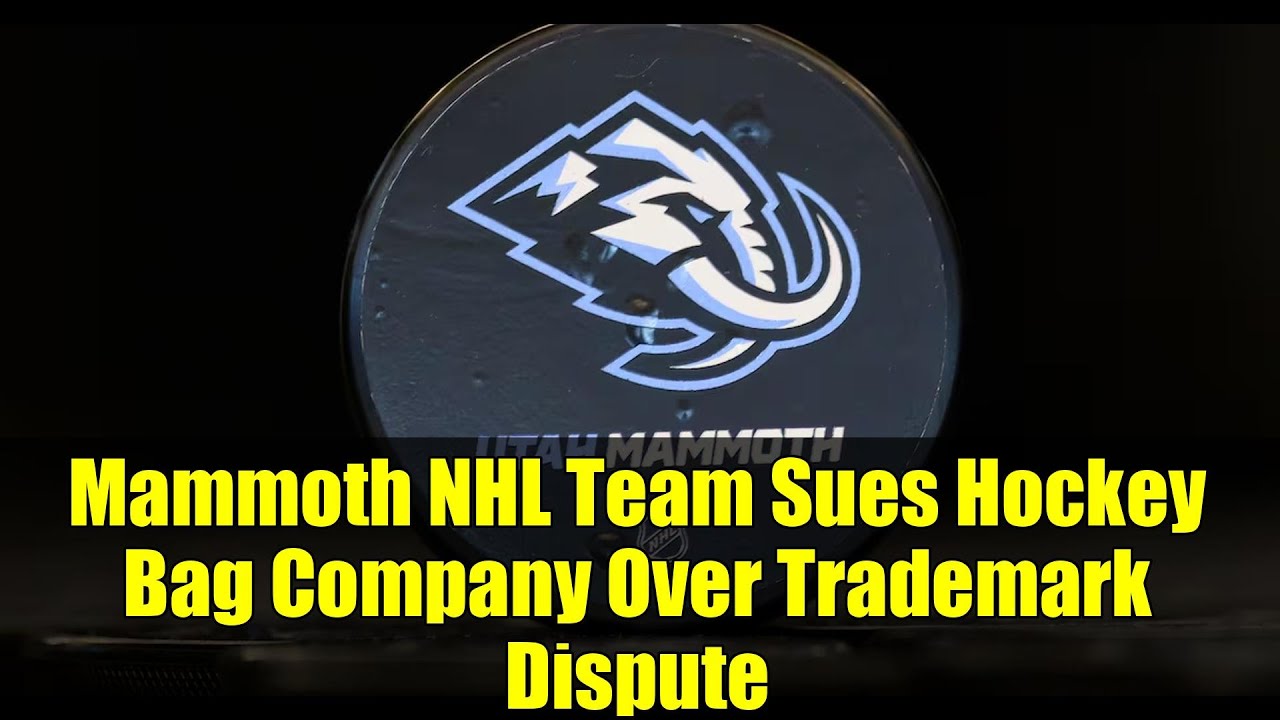 Mammoth NHL Team Sues Hockey Bag Company Over Trademark Dispute