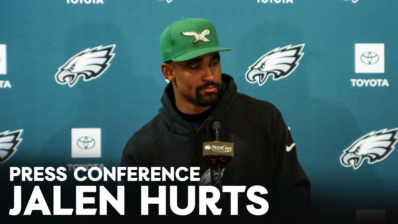 Eagles Press Conference: Jalen Hurts | August 31, 2025