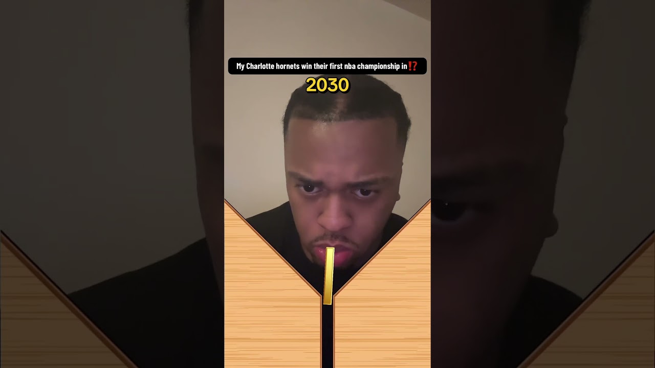 1st HORNETS CHAMPIONSHIP‼️🏀🌟 #nba #basketball #youtubeshorts #shorts