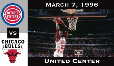 Full Game: Jordan's 53-Point Masterpiece & 24k Milestone | Bulls vs Pistons (March 7, 1996)