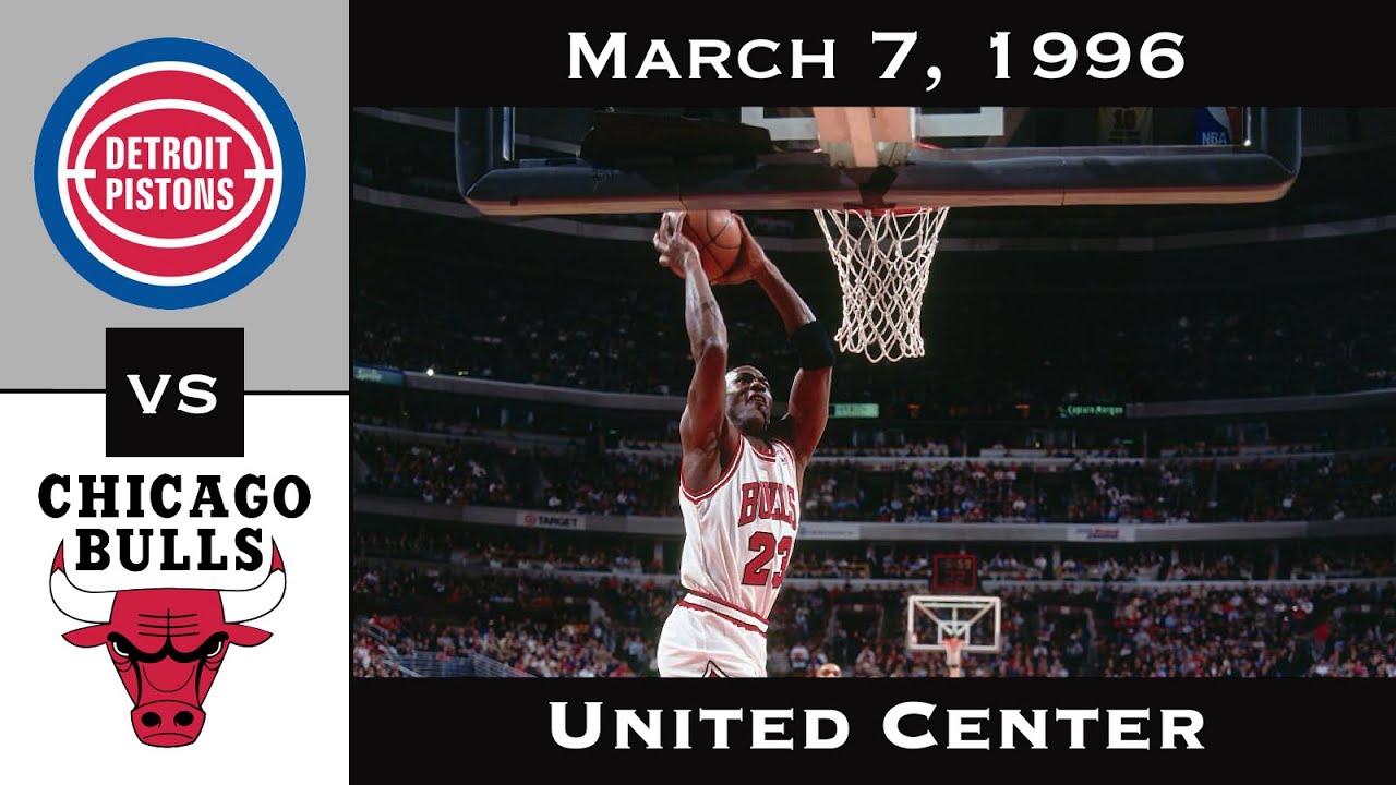 Full Game: Jordan's 53-Point Masterpiece & 24k Milestone | Bulls vs Pistons (March 7, 1996)