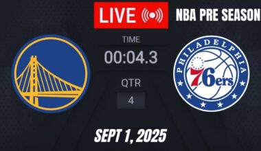 NBA LIVE! Golden State Warriors vs Philadelphia 76ers | September 1, 2025 Warriors vs Sixers | 2K26