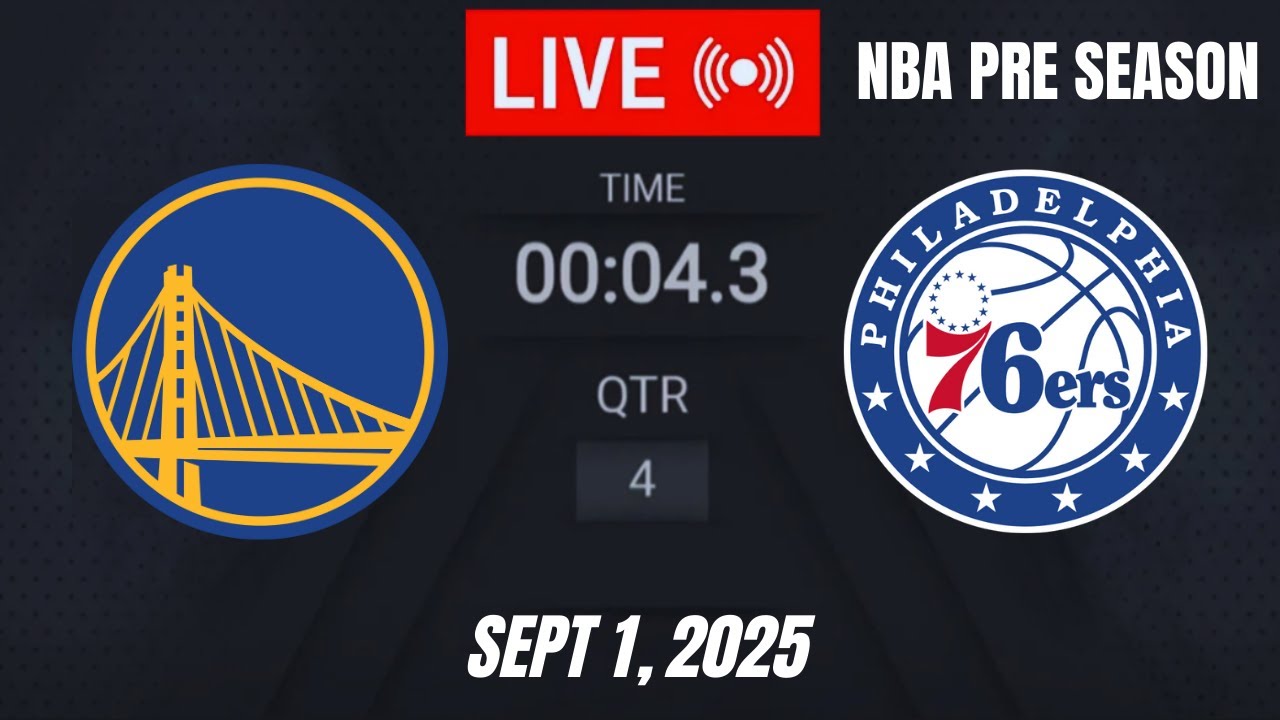 NBA LIVE! Golden State Warriors vs Philadelphia 76ers | September 1, 2025 Warriors vs Sixers | 2K26