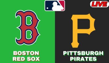 🔴LIVE : Pittsburgh Pirates Vs Boston Red Sox | MLB 2025 | MLB Live Baseball Score