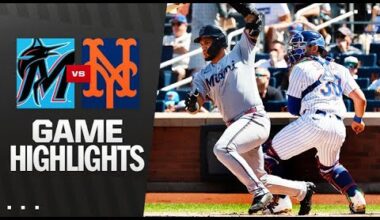 Marlins vs. Mets Game Highlights (8/31/25) | MLB Highlights