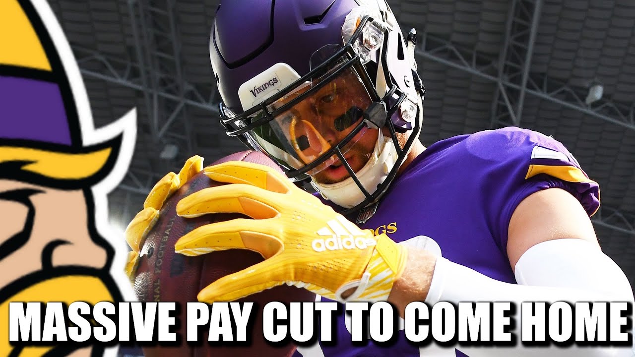 Adam Thielen Took a MASSIVE Pay Cut to Re-Join the Minnesota Vikings