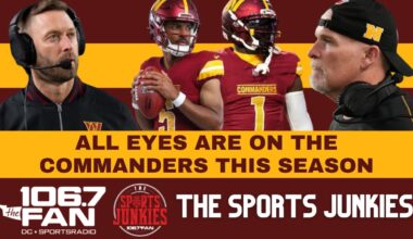 Commanders Are Built For Greatness | Sports Junkies
