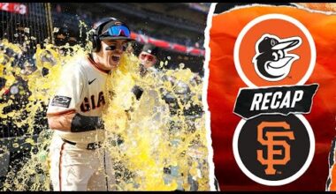 Orioles vs. Giants Game Highlights (8/31/25) | MLB Highlights