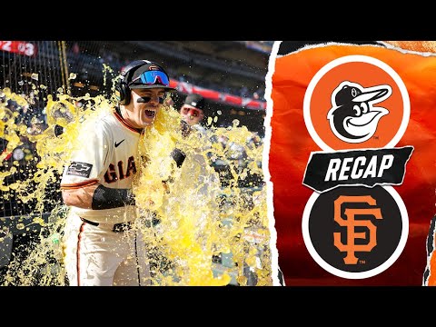 Orioles vs. Giants Game Highlights (8/31/25) | MLB Highlights