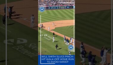 #WillSmith slugs pinch-hit walk-off home run to help #Dodgers avoid sweep by #Diamondbacks