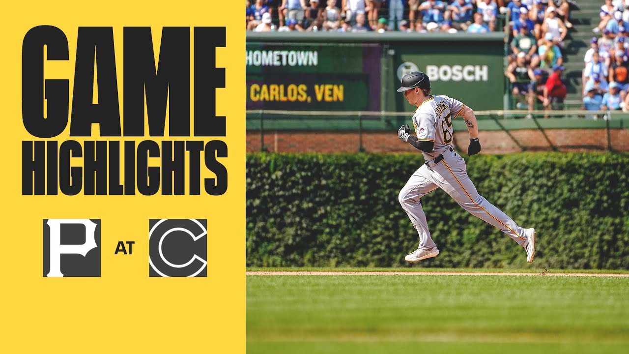 Jack Suwinski's Late Homer Sparks Win | Pirates vs. Cubs Game Highlights (8/15/25)
