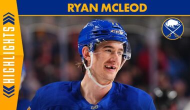 "I Love It In Buffalo" | Ryan McLeod's First Season With The Buffalo Sabres | Highlight Reel