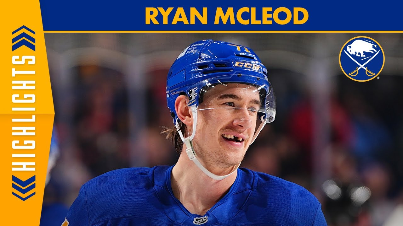 "I Love It In Buffalo" | Ryan McLeod's First Season With The Buffalo Sabres | Highlight Reel