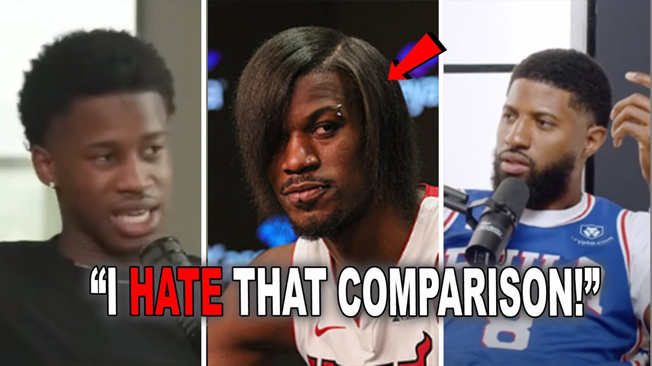 SIXERS' VJ Edgecombe CHECKS Paul George For Jimmy Butler Comparison!