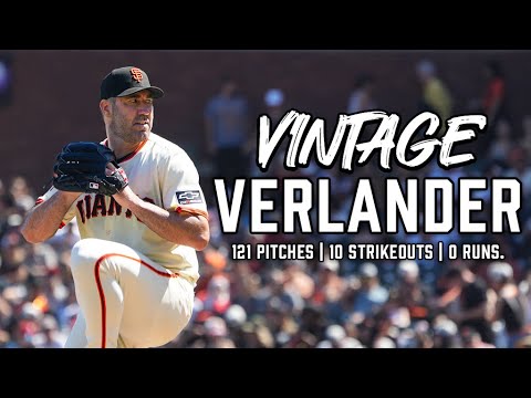Justin Verlander Throws 121 Pitches, Strikes Out 10 vs. Orioles | San Francisco Giants Highlights