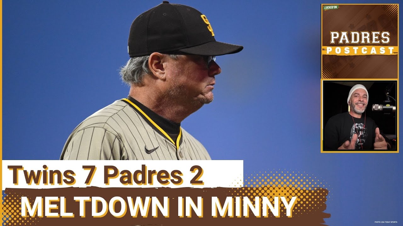 PADRES POSTCAST: Fernando TATIS JR. LEAVES HURT, San Diego PADRES DROP FINALE 7-2 @ Minnesota Twins
