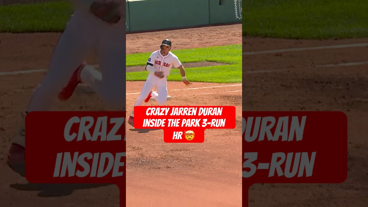 Jarren Duran’s INSANE Inside the Park Home Run vs. Pirates