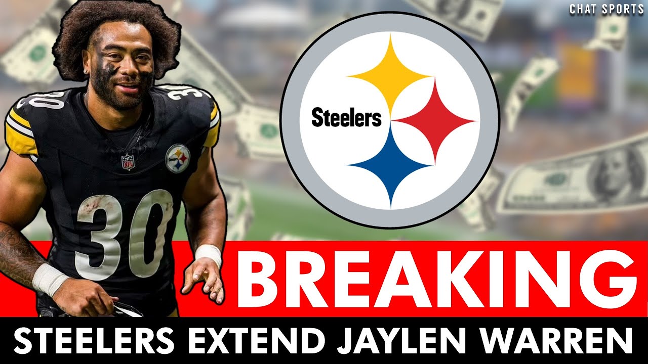 BREAKING: Steelers SIGN Jaylen Warren To 2-Year Extension | Why This Is A GREAT Move For Pittsburgh