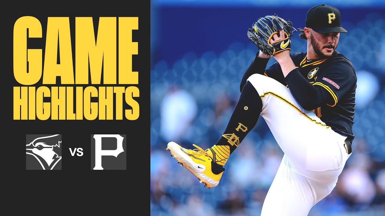 Paul Skenes Strikes Out Eight in Win | Blue Jays vs. Pirates Game Highlights (8/18/25)