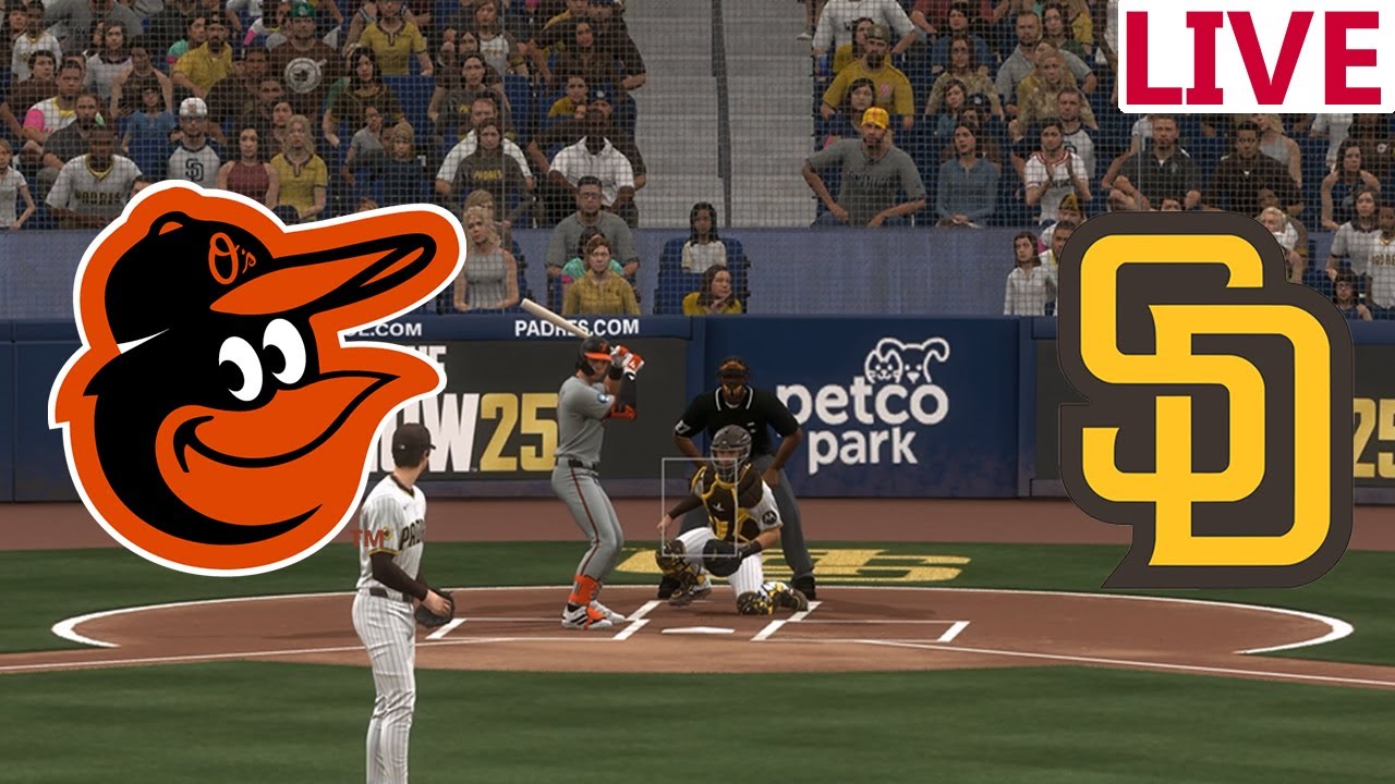 🔴LIVE 🔴Baltimore Orioles VS San Diego Padres /September 01/ Mlb Envivo /MLB THE SHOW 25