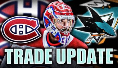 CAREY PRICE TRADE UPDATE W/ THE SAN JOSE SHARKS: MONTREAL CANADIENS MOVE COMING SOON?