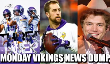 Minnesota Vikings News Dump (9.1.2025) | Three Deep Redux! Thielen Pay Cut. JJ Gone Country.