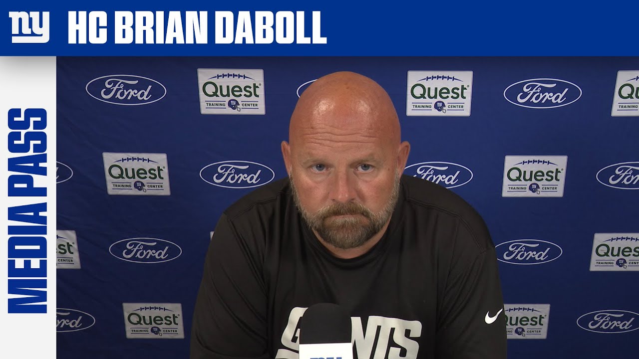 Coach Daboll on Turning Focus to Commanders | New York Giants