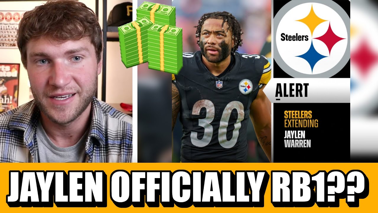 Steelers Give Jaylen Warren 2-YEAR Contract Extension!